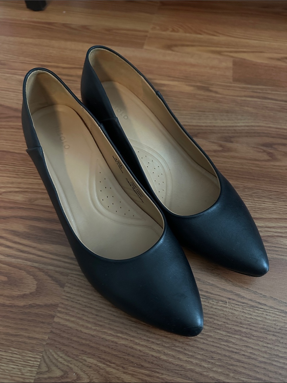 Nisolo Fiorela Go-To Mid Heel Black